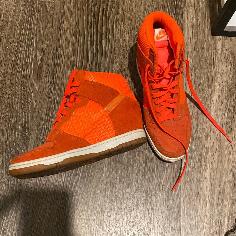Dunk sky hi wedge collection size 9 used